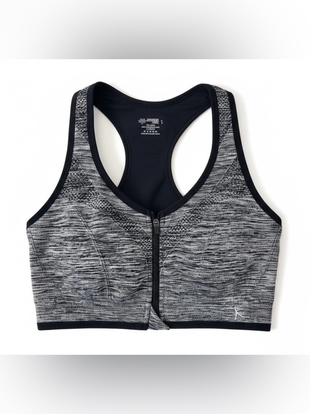 Danskin Light to Moderate Compression Front Zip Closure Like New Condition